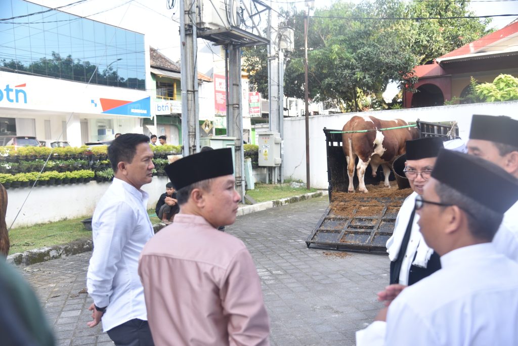 Doc. Sapi Kurban Presiden Prabowo, Serukan Pembangunan Penuh Keikhlasan (Foto Dokumentasi : MI)