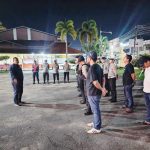 Doc. Malam Minggu yang biasanya diwarnai dengan keramaian di Kota Ketapang kali ini terasa lebih tenang dan aman berkat sigapnya jajaran Polres Ketapang