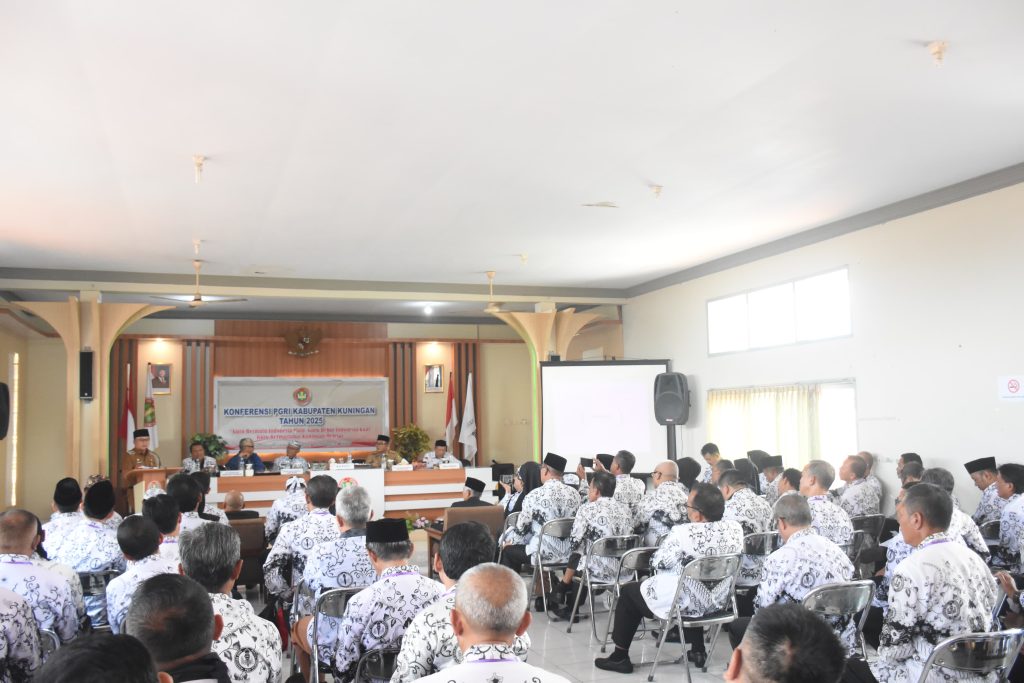 Doc.Suasana penuh khidmat dan semangat kebersamaan menyelimuti Gedung PGRI Kuningan