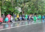 Dco. Ratusan penggemar Vespa di Sulawesi Tengah baru saja menunjukkan bahwa hobi bisa berjalan seiring dengan misi kemanusiaan dan kepedulian lingkungan. Melalui gelaran Bhayangkara Vespa Nambaso Seri I yang sukses diselenggarakan pada Minggu