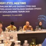 Doc. Pertemuan strategis yang diselenggarakan oleh Kantor Perwakilan Bank Indonesia Cirebon pada Rabu (18/06/2025) di Hotel Santika Premiere, Linggajati, ini menjadi ajang penting bagi kepala daerah se-wilayah Ciayumajakuning untuk memaparkan capaian dan strategi mereka.
