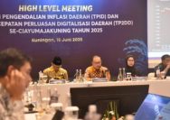 Doc. Pertemuan strategis yang diselenggarakan oleh Kantor Perwakilan Bank Indonesia Cirebon pada Rabu (18/06/2025) di Hotel Santika Premiere, Linggajati, ini menjadi ajang penting bagi kepala daerah se-wilayah Ciayumajakuning untuk memaparkan capaian dan strategi mereka.