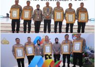 Doc. Kepolisian Resor (Polres) Ketapang kembali mengukir prestasi gemilang di kancah nasional pada tahun 2025 ini. Dalam gelaran Musyawarah Perencanaan Pembangunan (Musrenbang) Polri Tahun 2025 yang diselenggarakan di Auditorium Mutiara STIK-PTIK, Lemdiklat Polri, Jakarta, Polres Ketapang dianugerahi penghargaan bergengsi sebagai Penyelenggara Pelayanan Publik Mandiri Tingkat Polri dengan Predikat Pelayanan Prima Kategori A. Penghargaan ini menjadi bukti nyata komitmen kuat Polres Ketapang dalam meningkatkan kualitas pelayanan publiknya, menempatkan mereka sebagai pionir dalam reformasi birokrasi di lingkungan kepolisian.