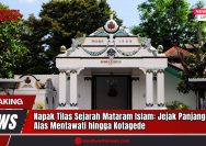 Doc. Gerbang utama kompleks Makam Raja-raja Mataram di Kotagede, Yogyakarta. Bangunan bergaya paduraksa ini menjadi pintu masuk menuju area pemakaman para tokoh penting pendiri Kerajaan Mataram Islam, termasuk Panembahan Senopati. Ornamen dan simbol pada gerbang mencerminkan perpaduan arsitektur Jawa klasik dengan nilai-nilai spiritual kerajaan. Lokasi ini merupakan bagian dari warisan budaya yang masih dijaga bersama oleh Kesultanan Yogyakarta dan Kasunanan Surakarta. (Doc: sandiwartanews.com).