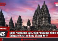 Doc. Candi Prambanan berdiri megah dengan latar langit senja yang memesona di Sleman, Yogyakarta. Kompleks candi Hindu terbesar di Indonesia ini menjadi simbol kejayaan Kerajaan Mataram Kuno pada abad ke-9, serta bukti nyata kemajuan peradaban dan toleransi antarumat beragama di Nusantara. (Foto: sandiwartanews.com).