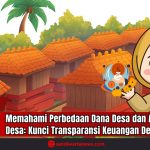 Doc. Gambar ilustrasi ini menampilkan sebuah desa dengan rumah-rumah tradisional. Gambar ini semata-mata ilustrasi untuk artikel tentang perbedaan Dana Desa (DD) dan Alokasi Dana Desa (ADD) dan tidak merepresentasikan kejadian atau lokasi tertentu. Tujuannya adalah untuk meningkatkan pemahaman publik tentang transparansi keuangan desa. (Doc: sandiwartanews.com).