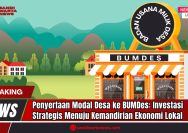 Doc. Gambar ilustrasi ini menampilkan sebuah toko BUMDes di pedesaan. Gambar ini hanya ilustrasi untuk artikel tentang penyertaan modal desa ke BUMDes dan bukan representasi kejadian atau lokasi spesifik. Tujuannya adalah untuk menjelaskan pentingnya investasi tersebut dalam membangun kemandirian ekonomi lokal. (Doc: sandiwartaNews.com).