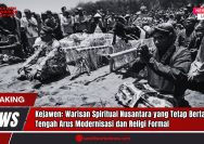 Doc. Gambar ilustrasi ini menunjukkan sebuah upacara tradisional di pantai. Gambar ini hanya ilustrasi untuk artikel tentang Kejawen, warisan spiritual Nusantara, dan bukan representasi kejadian atau lokasi spesifik. Tujuannya adalah untuk menjelaskan keberadaan dan kelanjutan Kejawen di tengah arus modernisasi dan agama formal. (Doc: sandiwartaNews.com).
