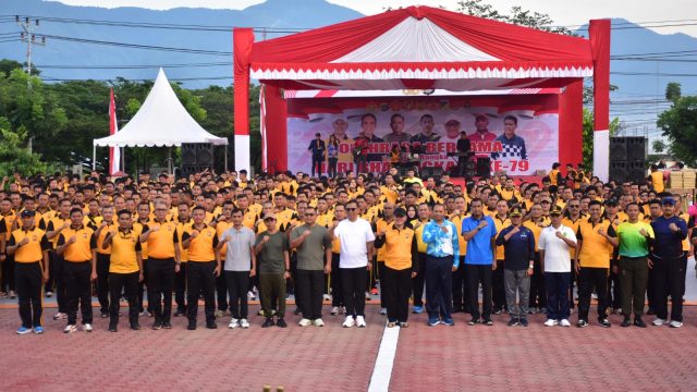 Doc. Kolaborasi apik ini diinisiasi oleh Korem 132/Tadulako dan Polda Sulawesi Tengah, membuktikan bahwa soliditas adalah kunci utama dalam menjaga stabilitas dan ketertiban masyarakat.