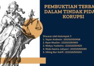Doc. Diskusi menghadirkan lima pemateri dari kalangan mahasiswa, yaitu Yayan Andesta, Wahyu Yudistira, Ryan Muslim, Riska Sastra Juliyani, dan Viking Nur Kahfi, yang memaparkan berbagai perspektif seputar penerapan pembuktian terbalik dalam penanganan tindak pidana korupsi di Indonesia. poto: yayan Andesta