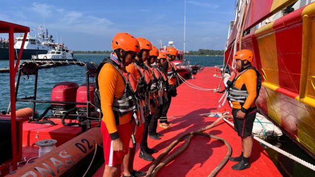 Doc. Kepala Kantor Pencarian dan Pertolongan Denpasar, I Nyoman Sidakarya, begitu menerima laporan, langsung mengambil tindakan cepat.