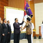 Doc. Pelantikan yang berlangsung secara virtual oleh Dewan Pengurus Pusat (DPP) IKAL Lemhannas RI