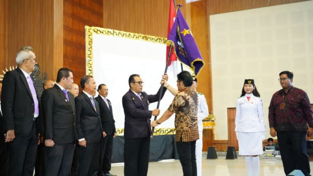 Doc. Pelantikan yang berlangsung secara virtual oleh Dewan Pengurus Pusat (DPP) IKAL Lemhannas RI