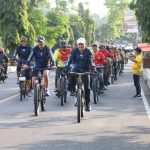 Doc. Bupati kuningan memimpin langsung agenda bersepeda