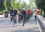 Doc. Bupati kuningan memimpin langsung agenda bersepeda