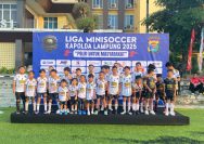 Hari Bhayangkara ke-79 Liga Mini Soccer Polda Lampung