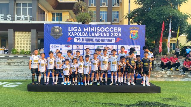 Hari Bhayangkara ke-79 Liga Mini Soccer Polda Lampung