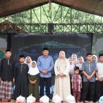Wakil Bupati Kuningan Tuti Andriani saat menghadiri acara Gebyar Muharram 1447 H/2025 M di Yayasan Hasan Mawardi.