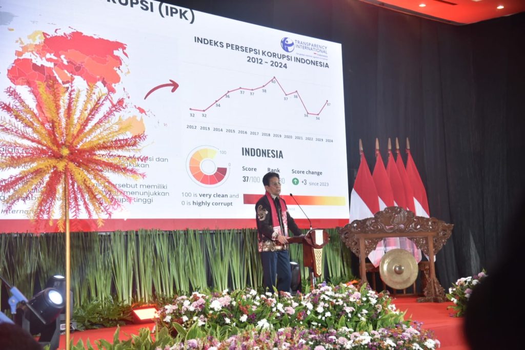 Wakil Ketua KPK Johannes memberikan sambutan penting tentang good governance dan integritas pemerintahan daerah