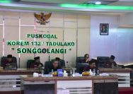 Penguatan Moderasi Beragama  Korem 132/Tadulako dan FKUB Sulteng Bersinergi untuk Kedamaian
