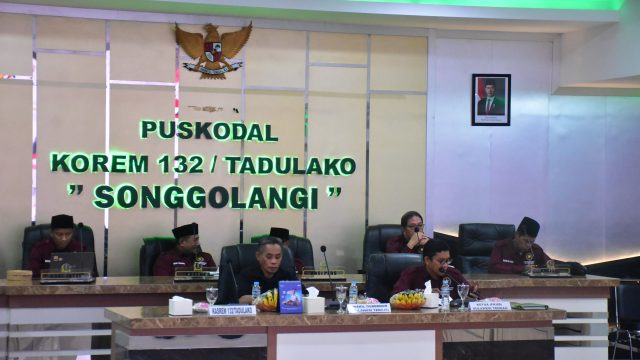 Penguatan Moderasi Beragama  Korem 132/Tadulako dan FKUB Sulteng Bersinergi untuk Kedamaian