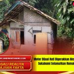Motor Dijual Hati Digerakkan Aksi Mulia Polisi Sukabumi Selamatkan Rumah Warga