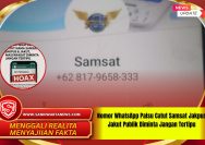 Nomor WhatsApp Palsu Catut Samsat Jakpus & Jakut Publik Diminta Jangan Tertipu