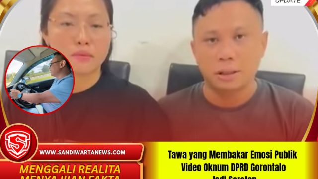 Tawa yang Membakar Emosi Publik Video Oknum DPRD Gorontalo Jadi Sorotan