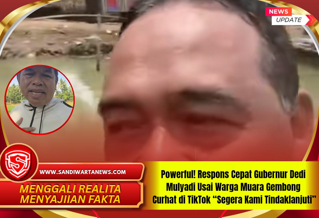Powerful! Respons Cepat Gubernur Dedi Mulyadi Usai Warga Muara Gembong Curhat di TikTok “Segera Kami Tindaklanjuti”