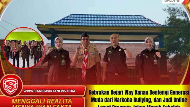 Gebrakan Kejari Way Kanan Bentengi Generasi Muda dari Narkoba Bullying dan Judi Online Lewat Program Jaksa Masuk Sekolah