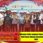 Gebrakan Polda Lampung Panen Raya Jagung Bukti Nyata Dukung Swasembada Pangan 2025