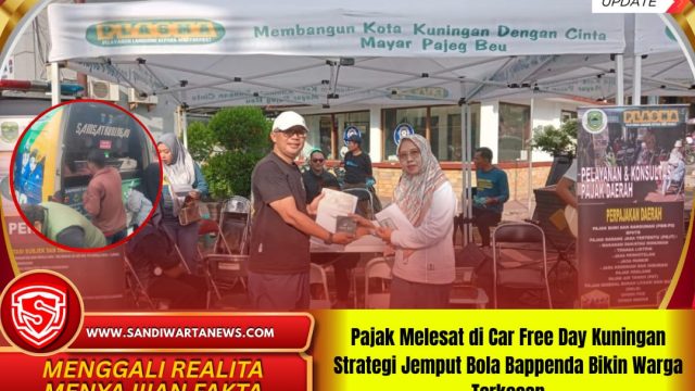 Pajak Melesat di Car Free Day Kuningan Strategi Jemput Bola Bappenda Bikin Warga Terkesan