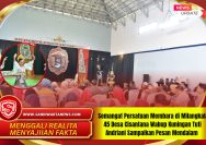 Semangat Persatuan Membara di Milangkala 45 Desa Cisantana Wabup Kuningan Tuti Andriani Sampaikan Pesan Mendalam