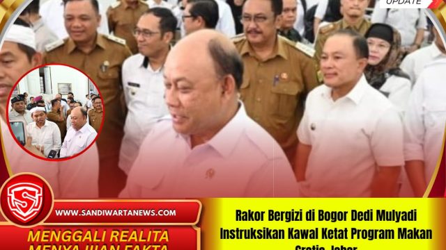 Rakor Bergizi di Bogor Dedi Mulyadi Instruksikan Kawal Ketat Program Makan Gratis Jabar