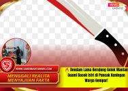 Dendam Lama Berujung Golok Mantan Suami Bacok Istri di Puncak Kuningan Warga Gempar!