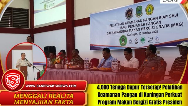 4.000 Tenaga Dapur Terserap! Pelatihan Keamanan Pangan di Kuningan Perkuat Program Makan Bergizi Gratis Presiden Prabowo