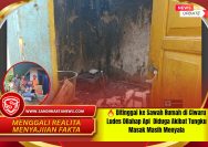 Ditinggal ke Sawah Rumah di Ciwaru Ludes Dilahap Api Diduga Akibat Tungku Masak Masih Menyala