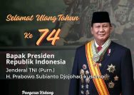 Doa dan Cinta untuk Negeri Majelis Riyadhoh & Sabatin Gelar Tasyakur Milad Ke-74 Presiden RI