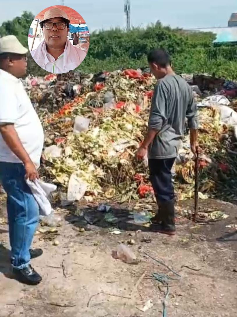 Lahan Warisan Jadi Tumpukan Sampah Warga Cikarang Geram Pengurus Pasar Diduga Tutup Mata