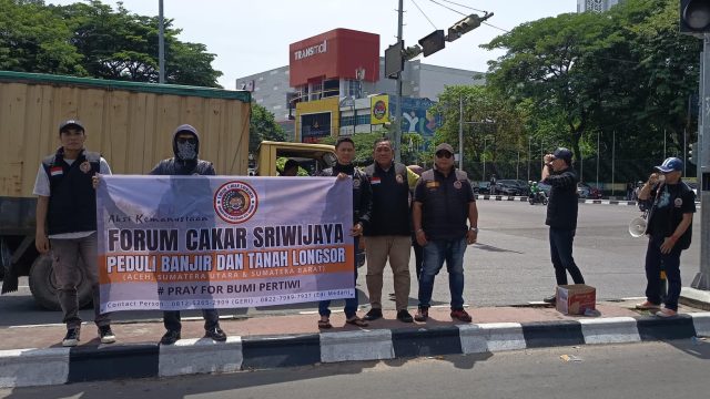 Forum Cakar Sriwijaya Galang Dana untuk Korban Banjir dan Longsor Sumatera