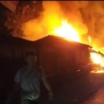 6 Kios di Kibin Ludes Terbakar Damkar–Polsek Bergerak Cepat Padamkan Api