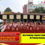 Aksi Gemilang: Kapolres Depok Apresiasi 60 Pejuang Keamanan