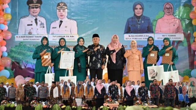 Gerakan Perempuan Kuningan: Kolaborasi HKG PKK & DWP Hidupkan Spirit Indonesia Emas 2045
