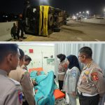 Bus Penuh Penumpang Terjungkal di Tol Krapyak 16 Nyawa Melayang