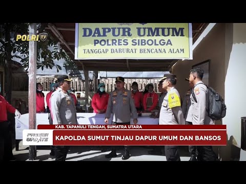 Kapolda Sumut: Manuver Cepat Polres Sibolga Pastikan Bantuan Tepat Sasaran