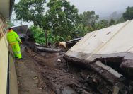 Hujan Deras Gerus Toilet SDN 2 Batur, Polsek Kintamani Lakukan Pengecekan