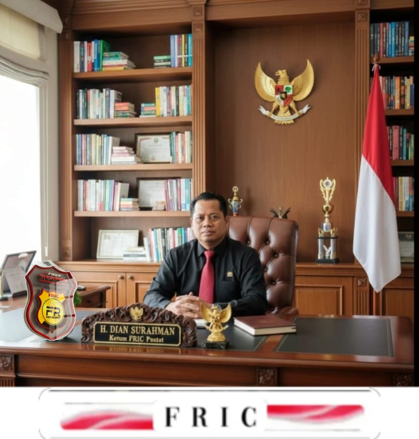 Ketua Umum FRIC DPP Dukung Sikap Tegas Kapolri Pertahankan Polri Tetap di Bawah Presiden