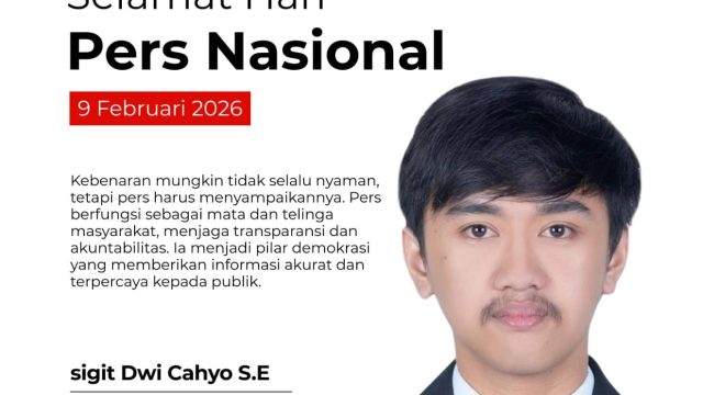 Hari Pers Nasional 9 Februari 2026 Meneguhkan Pers Berintegritas untuk Bangsa yang Kuat