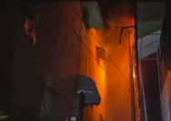 Kebakaran Hebat Ludeskan Ruko Konveksi Tiga Lantai di Tambora, Kerugian Ditaksir Ratusan Juta Rupiah