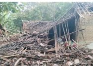 Rumah Janda di Maja Lebak Ambruk Saat Subuh, Warga Harap Ada Bantuan Cepat